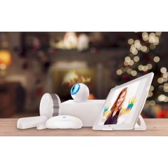 Fibaro Smoke Sensor & Temperature Sensor SLV White - Advanced Safety & Comfort Solutions